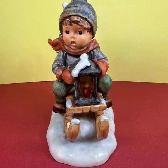 Goebel Hummel Ride Into Christmas Figurine#396 TMK-6 Vintage 1979 Mint Condition - Picture 14 of 17